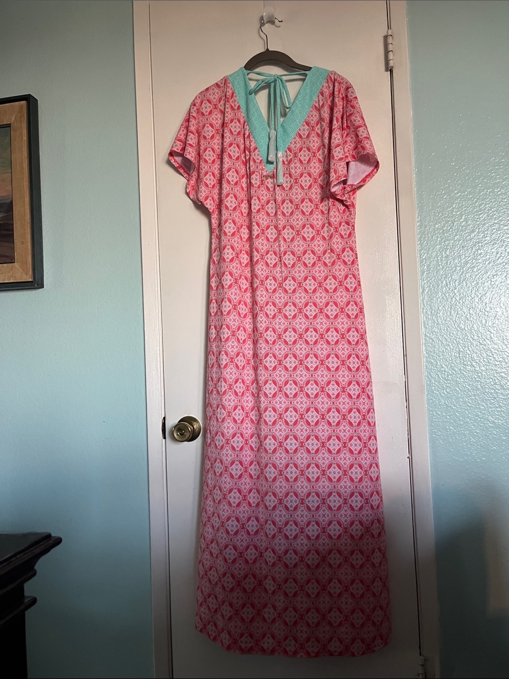 Cabana life maxi dress summer size small
